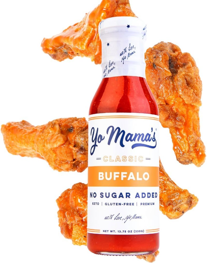 Yo Mama’s Foods Yo Mama's Gourmet Keto Buffalo Sauce - Image 1