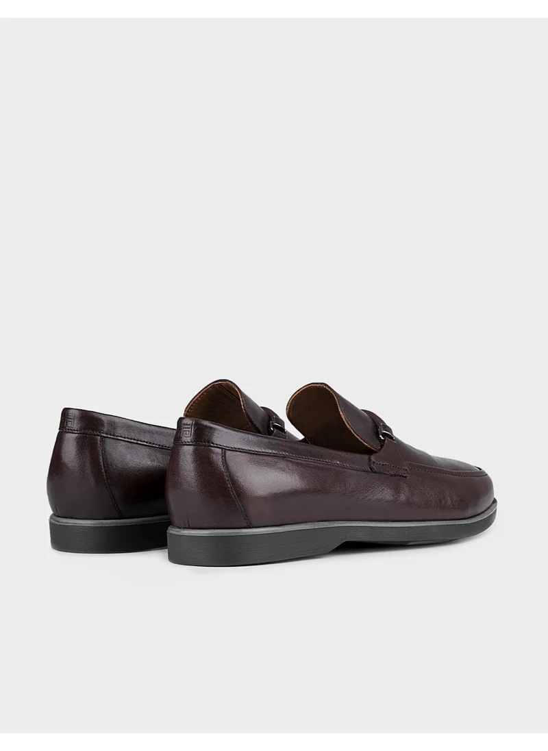Cabani Leather Brown Men's Casual Shoes