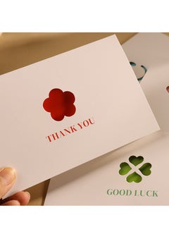 Generic 6 Different Styles Of Hollow Design Greeting Cards Suitable for Various Holiday Greetings  - Image 3