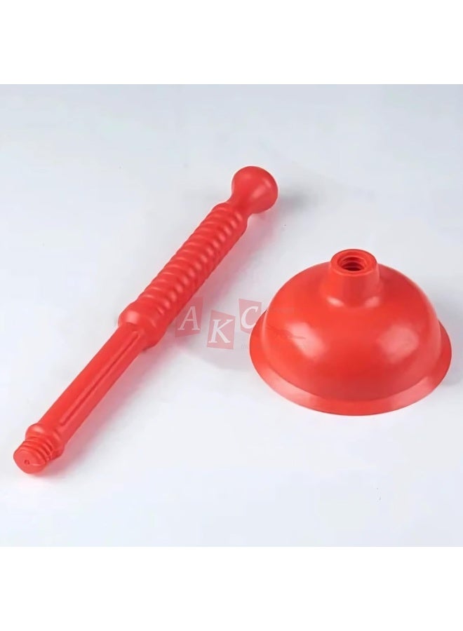 AKC 45Cm Heavy-Duty Toilet Plunger – Powerful Suction For Clogged Toilets, Sinks & Drains (PACK OF 2)  - Image 3