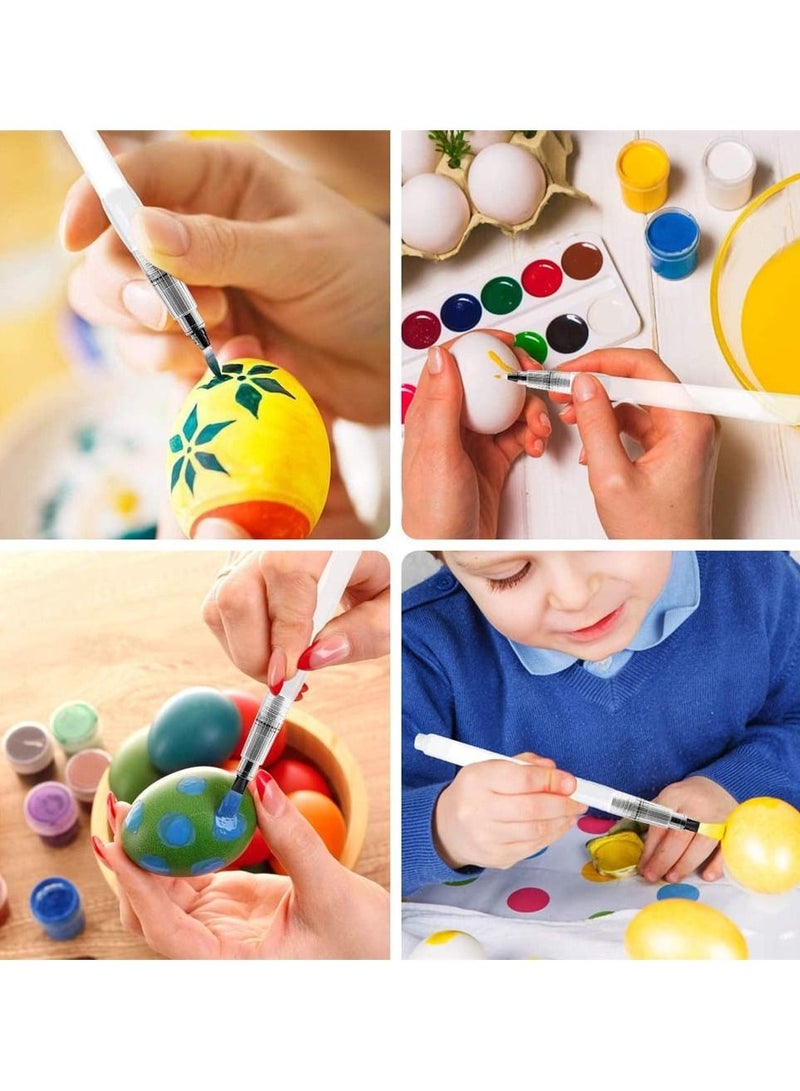 قلم فرشاة طلاء للفنان للطلاء بالألوان المائية أقلام الرصاص القابلة للذوبان في الماء ، ألوان صلبة أو صبغة بودرة - Image 4