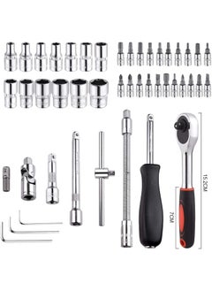 Dhriyag Dhriyag 46 in 1 Pcs Tool Kit Screwdriver Multi Purpose Combination Tool Case Precision Hand Tool Kit 46 Tools  - Image 5