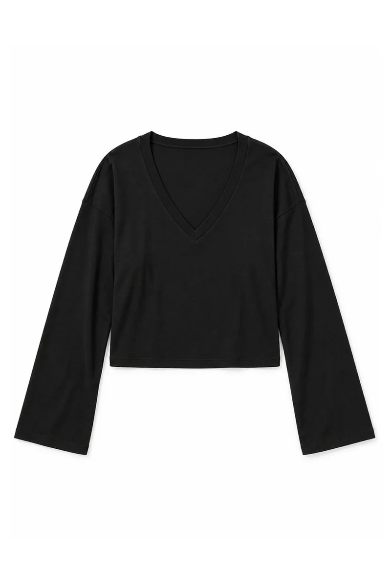Busem  BUSEM Women's Cotton Elastane T-Shirt for Women | Best Price UAE