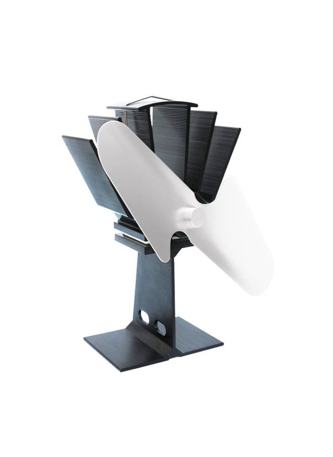 Generic - YL501 Eco-friendly Heat Powered Stove Fan for Wood / Gas / Pellet Stoves(White) - Image 1