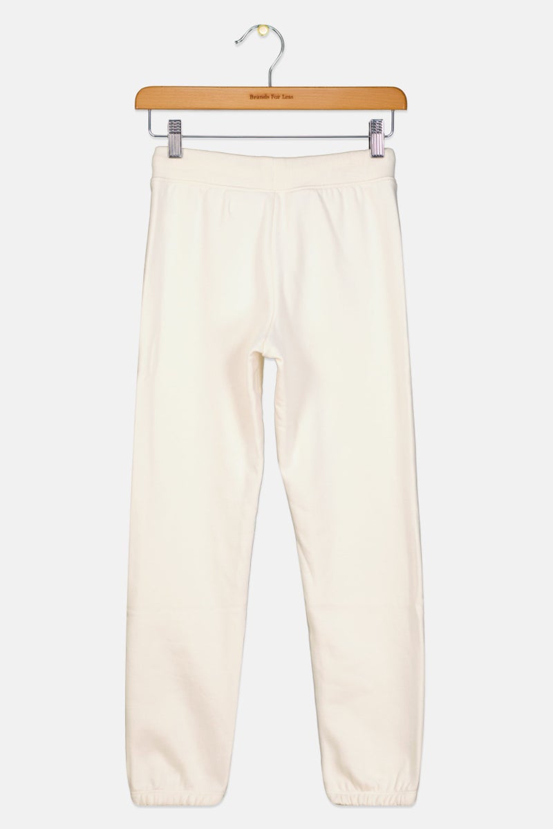 GAP Disney X Gap kids Girl Graphic Print Drawstring Sweatpants, Beige  - Image 2