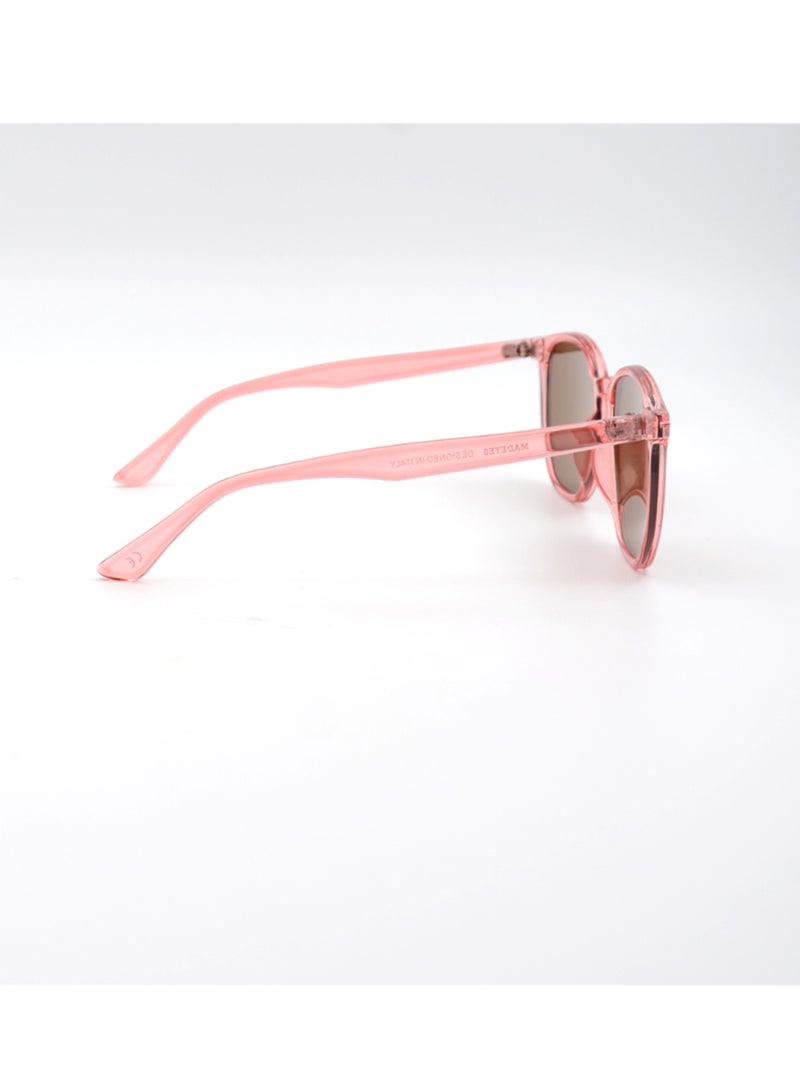 MADEYES نظارات شمسية للنساء بحماية من الأشعة فوق البنفسجية EE23P059-3 - كريستال.وردي - Image 4
