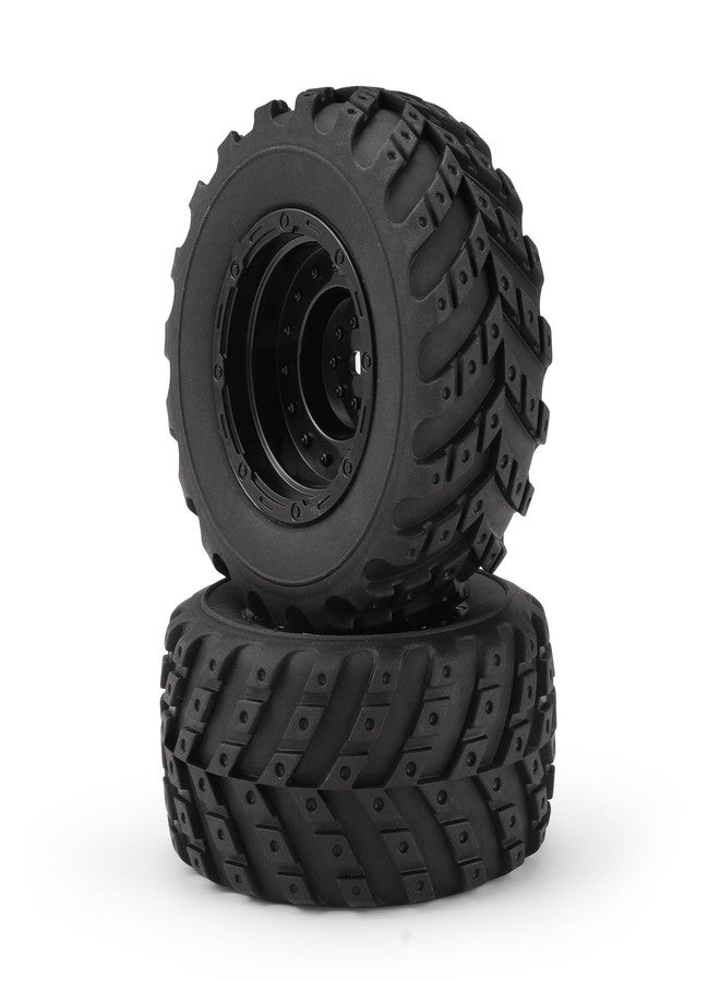 HAIBOXING 1/12th Scale Remote Control Cars Accessories Tires, Brushless RC Truck Spare Parts Wheel Complete 2pcs Apply to HBX 903 & 903A (90115) - Image 1
