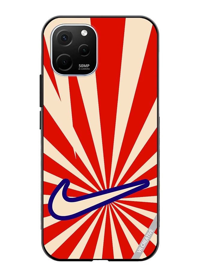 VR CREATIVE Protective Case Cover For Huawei Enjoy 50z Nike Retro Design Multicolour - Image 1