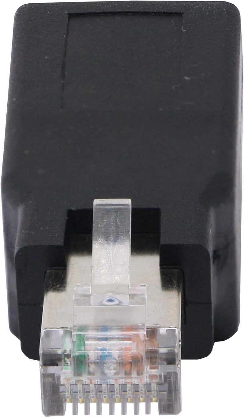 SinLoon RJ45 Crossover Adapter RJ45 Ethernet RJ45 MaleFemale Adapter to Connect 2 Computers with a Standard LAN Cable - Image 4