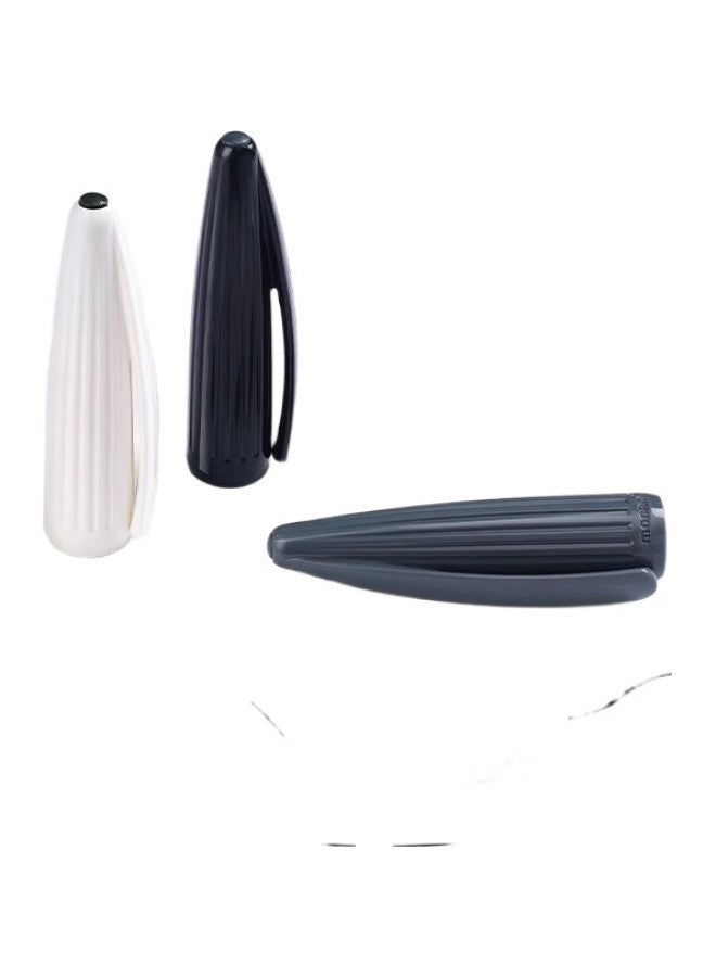 Monami 04031-01 Fiber Pen, Water-Based Outline Pen, Gel Pen, Black Barrel, Black Ink, 12 Pens/Box - Image 1