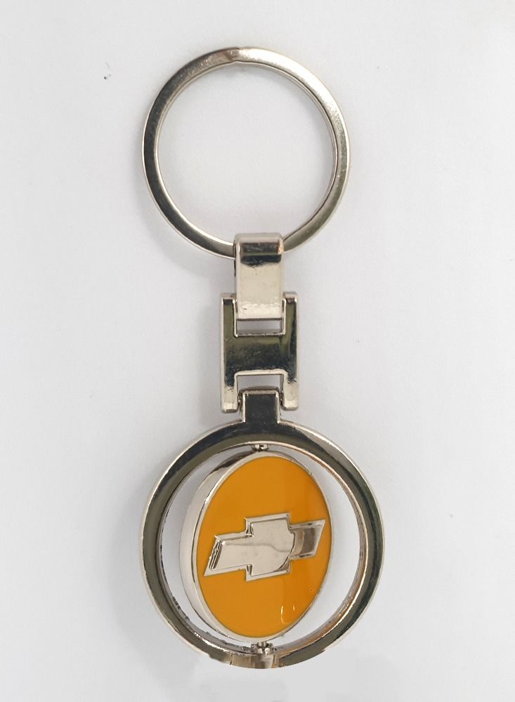 Service Zone Zinc Alloy Metal 3D Logo Keychain For Chevrolet - Image 1