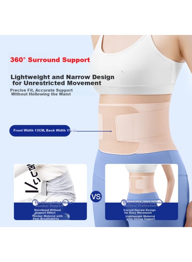 Propard Medical Waist Support Belt For Women, Invisible Lumbar Disc Herniation, Lightweight Sports Lumbar Brace, Size L - Image 2