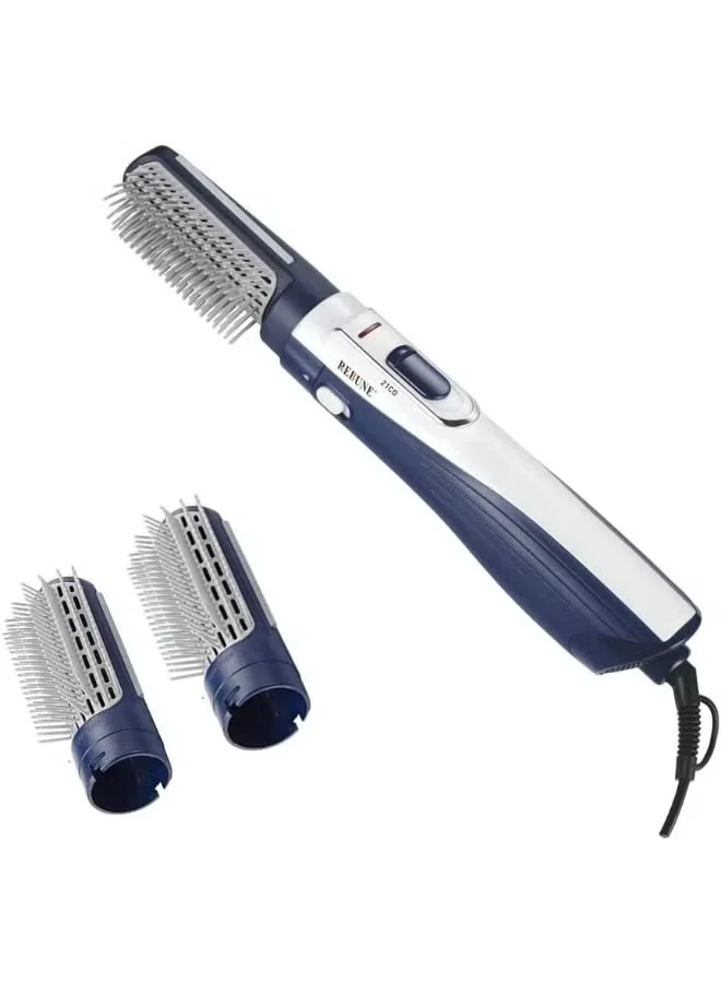 REBUNE Hot Air Brush 1200W, 2 Brush Attachments, 3 Heat Settings, 360° Swivel Cord, RE-2025-2