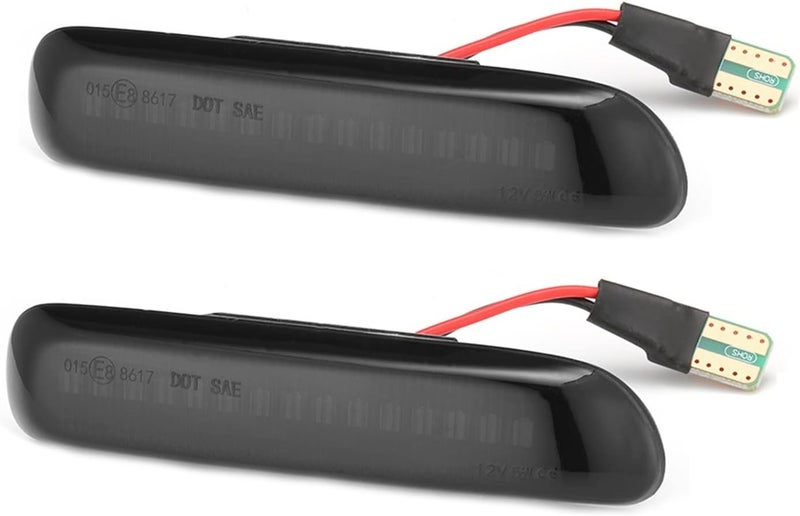 QASULER Dynamic Side Marker Blinker Light for BMW - Image 1