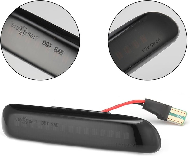 QASULER Dynamic Side Marker Blinker Light for BMW - Image 5