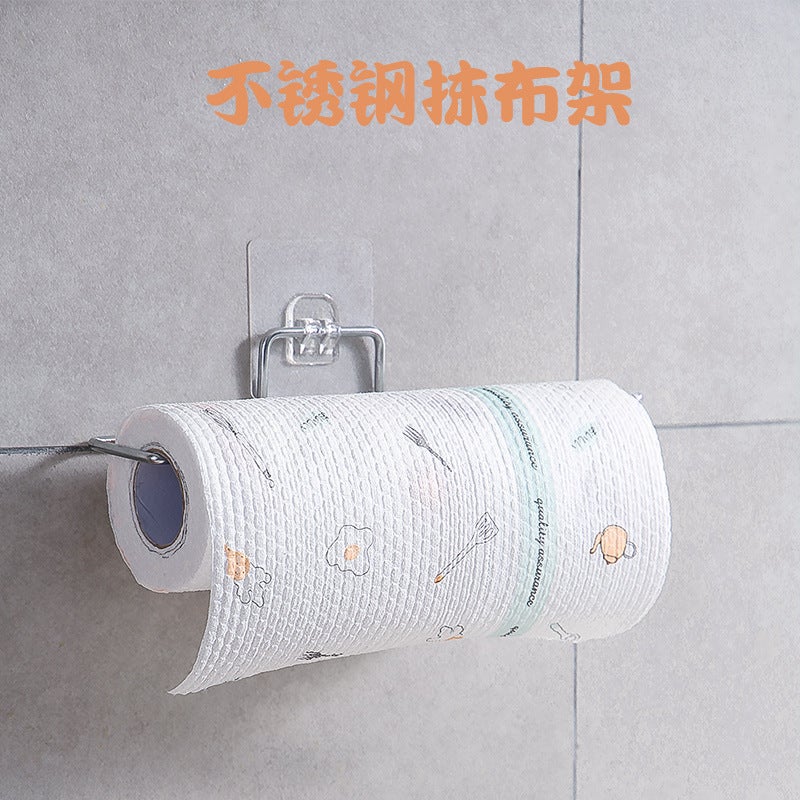 Kitchen Disposable Lazy Rags For Wet And Dry Use To Remove Oil Stains And Clean Thickeneded Bamboo Fiber Weekly Disposable Rags For Housekeeping - Image 1