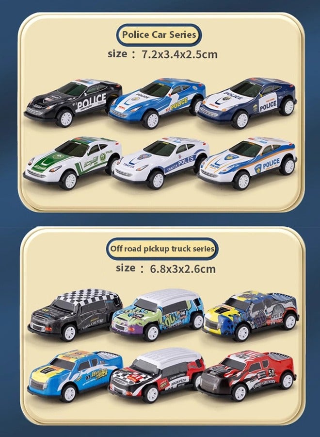 Racing track toy airplane toy, transformable storage slide airplane children's toy, children's toy airplane inertia track sliding storage simulation A380 airplane model, children's transport airplane toy airplane toy set 12 alloy car airplane toy sets 3+children's airplane toy set - Image 5