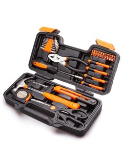 Cool Baby Orange 39-Piece Tool Set - General Household Hand Tool Kit with Plastic Toolbox Storage Case  - Image 2