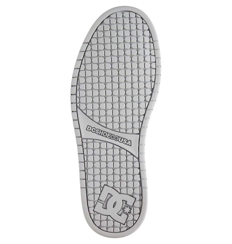 DC Shoes Court Graffik- White/M Silver- 8.5 - Image 5