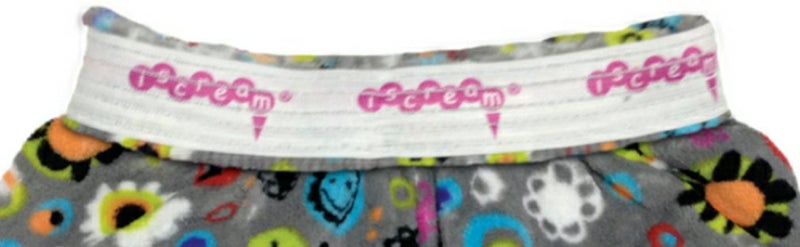 iscream Big Girls Heavyweight Plush Pants - Happy Daze, Small (6/8) - Image 3