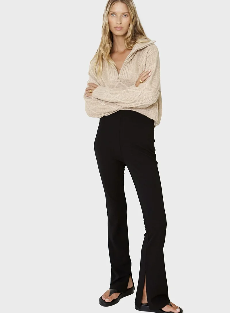 SNDYS Oversized Cropped Shirt