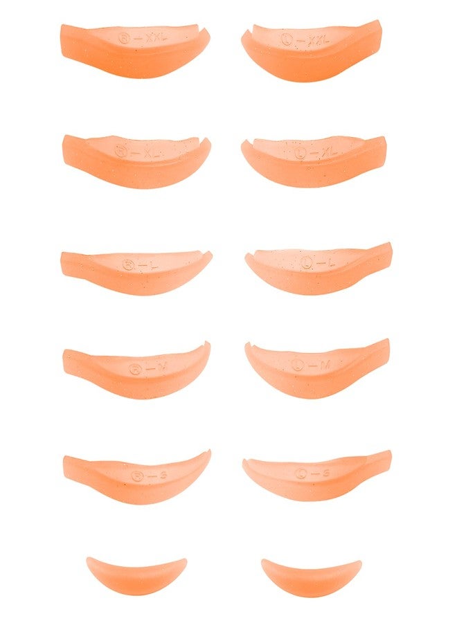 Libeauty Eyelash Lift Rods Reusable Silicon Lash Perm Pads 5+1 Sizes L-Curl Eyelash Lifting Shield DIY Use at Home or Salon Lash Perming Tool - Image 1