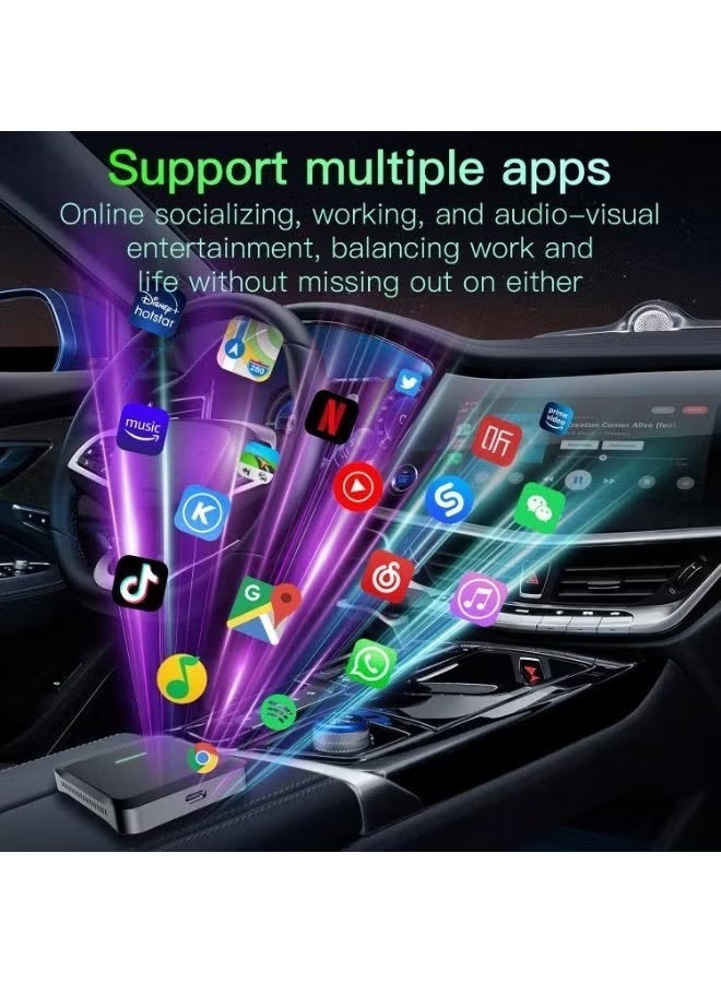 Wireless CarPlay adapter for connecting your mobile phone to your car's screen without a cable. a133 - Image 3