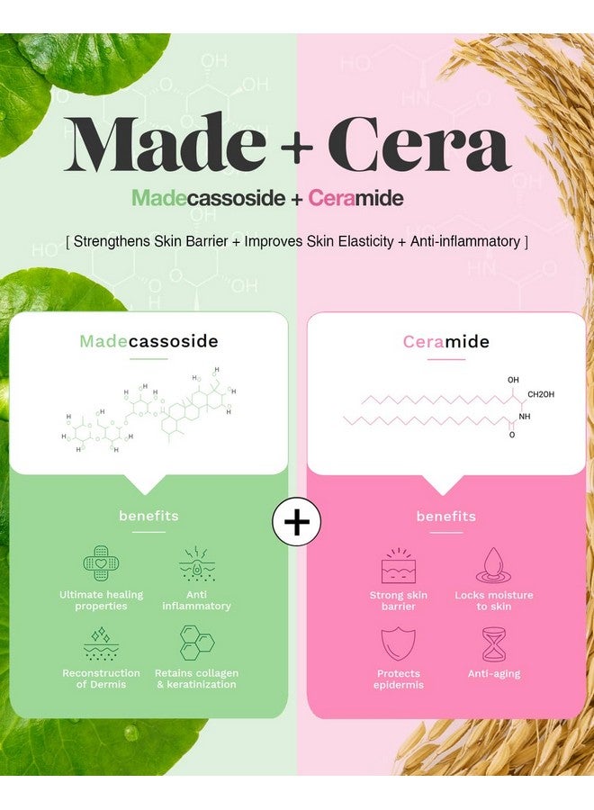 BEISIKS SKINRxLAB MadeCera Cream Double Essence Korean Toner 150ml (5.07fl.oz.) - Hydrating and Soothing Toner with Milk Protein, Ceramide, Beta-Glucan - Moisturizing Strawberry Milky Toner for Irritated Skin  - Image 4