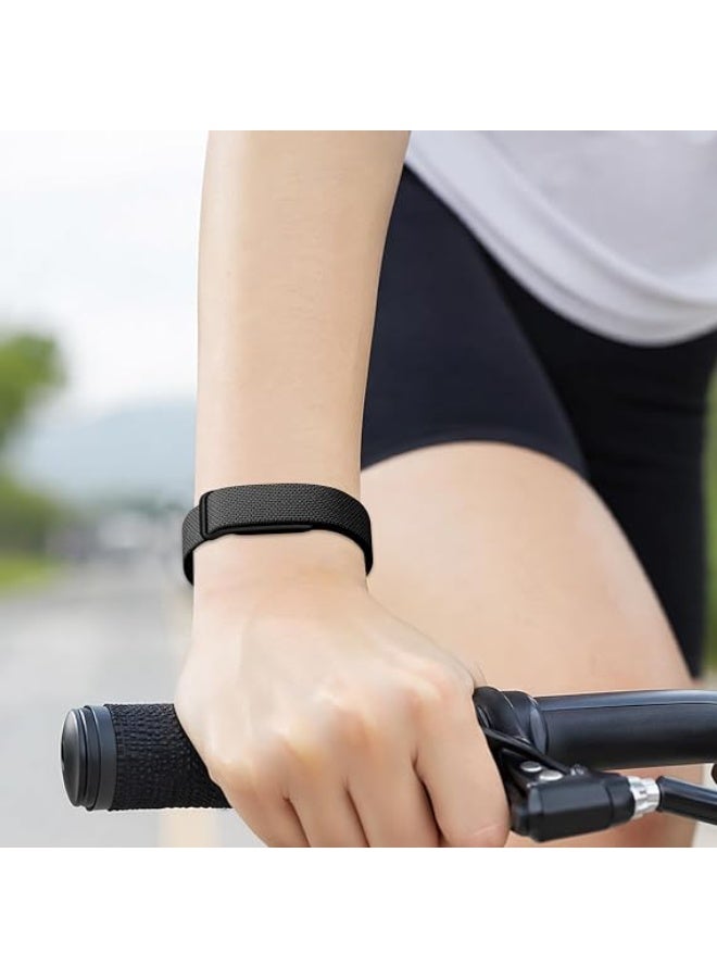 ATRJSZ Nylon Band for Google Fitbit Air Hook and Loops Strap Replacement Adjustable Woven Wristband for Fitbit Air Screenless Fitness Tracker - Image 3