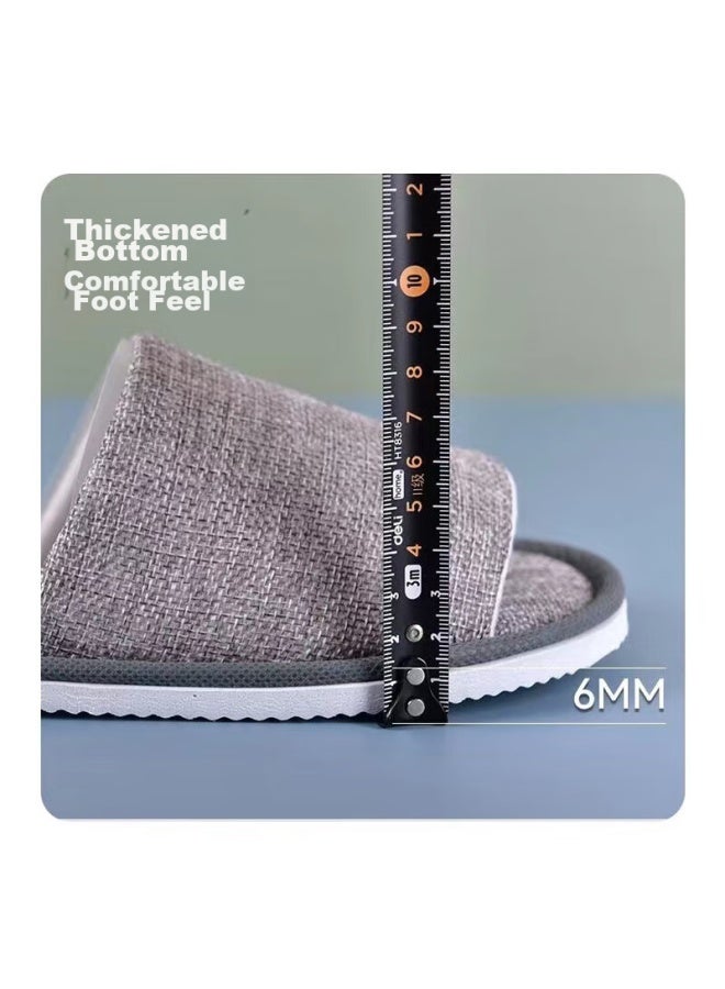Forty thousand kilometers 40,000 Km Disposable Slippers For Home Guests, Hotel Travel, Portable, Thickened Non-slip Slippers For Men And Women, Sw80365, Double 5 Colors  - Image 4