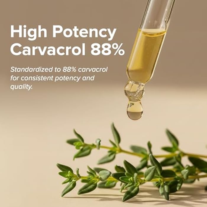 ORZAX Oregano Oil Drops with Olive Oil - 88% Carvacrol and 0.3% Thymol - Non-GMO & Sugar-Free & Gluten-Free & Vegan - Herbal Supplement for Immune Support and Digestive Health - 30 ml - 200 Day Supply - Image 5