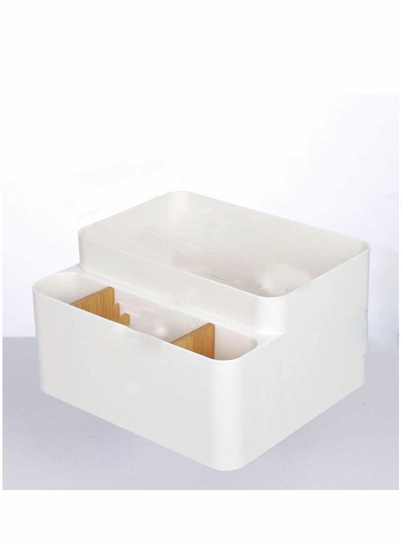 Y&D Tissue Box, Rectangular Holder Dispenser for Bedroom dDresser and Home Decor Table Top Bathroom Office Ttorage  - Image 5
