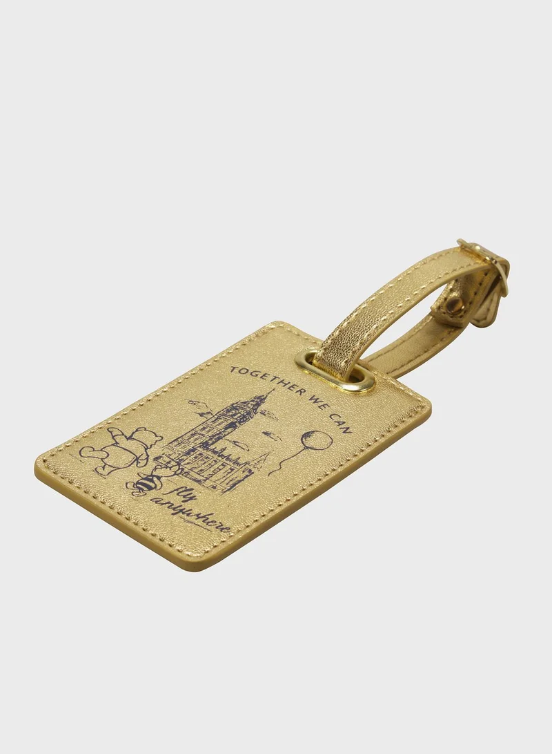 Half Moon Bay Winnie The Pooh Luggage Tag