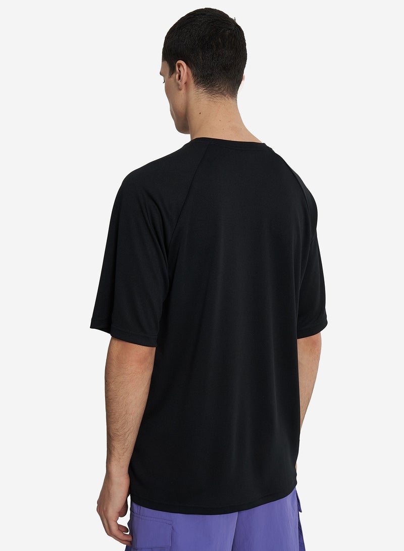 Termit تي شيرت رجالي أسود EU 44-46، تيرميت، تصميم فضفاض، مزيج ألياف صناعية متين، مريح وأنيق لأسلوب الحياة النشط - Image 3