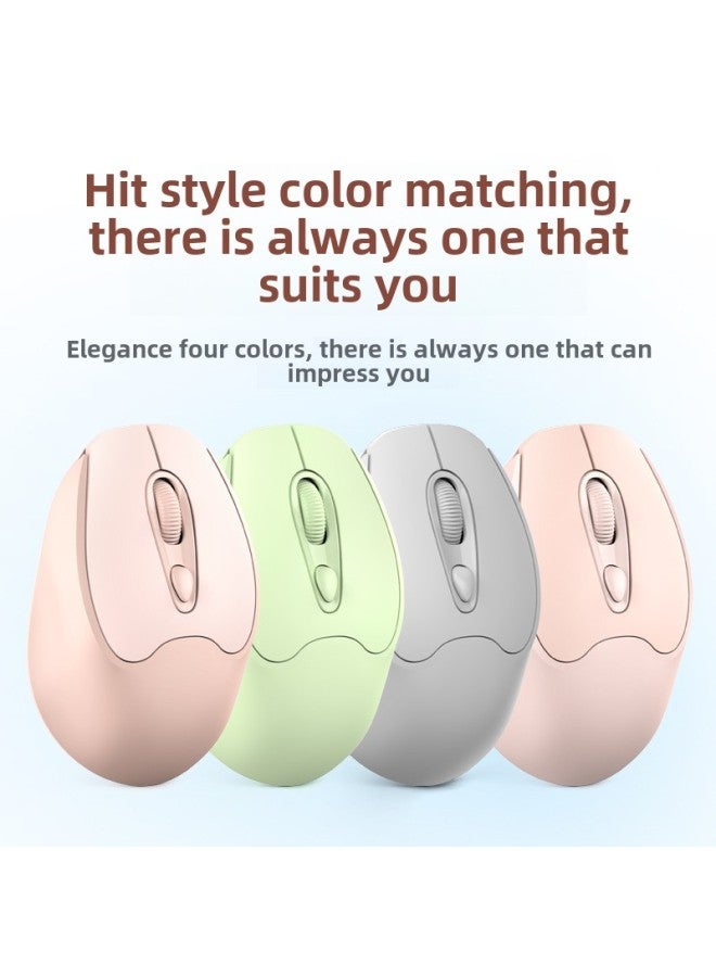 Wireless Mouse Bluetooth Three-mode Mute Type-c Charging Laptop Desktop Office Home Wholesale-Colour:Typec Wired Model—night Sky Gray - Image 2