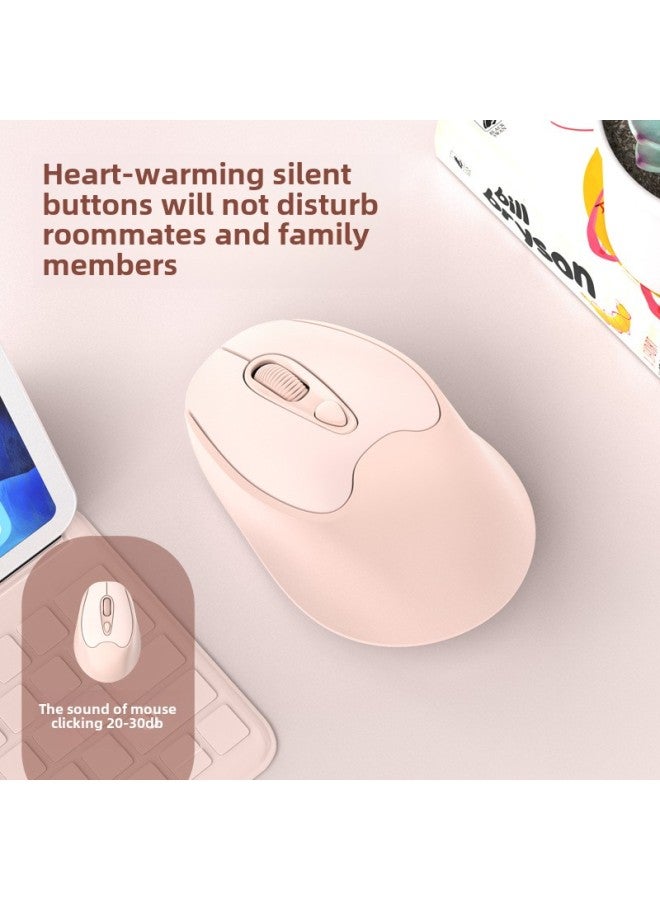 Wireless Mouse Bluetooth Three-mode Mute Type-c Charging Laptop Desktop Office Home Wholesale-Colour:Typec Wired Model—night Sky Gray - Image 3