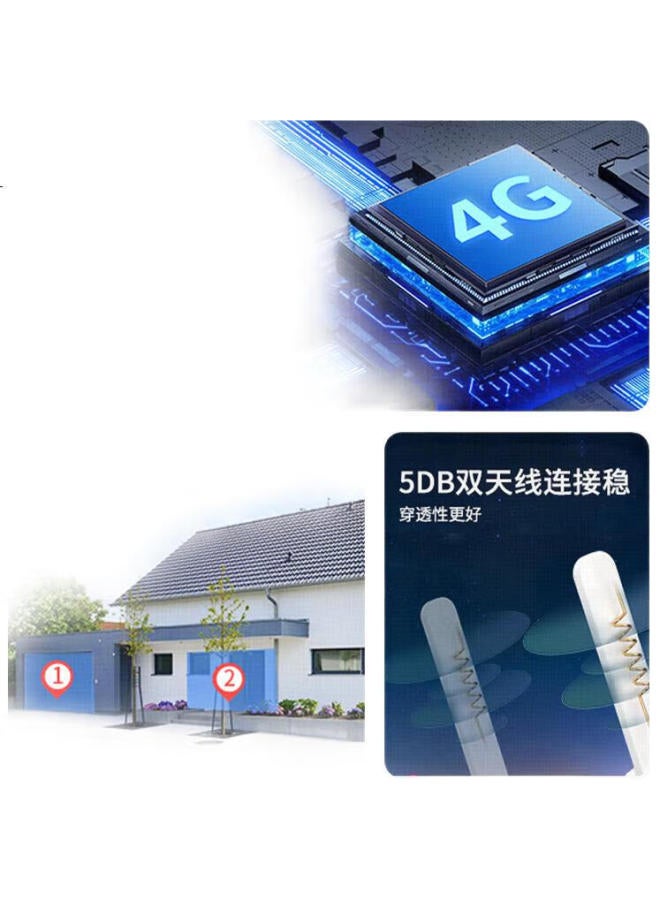 xiaovv Outdoor Ptz Camera 4G Version Outdoor Waterproof Hd Camera No Wifi Needed Outdoor Camera Rural Outdoor Mobile Remote 360 Degree Panoramic View - Image 1