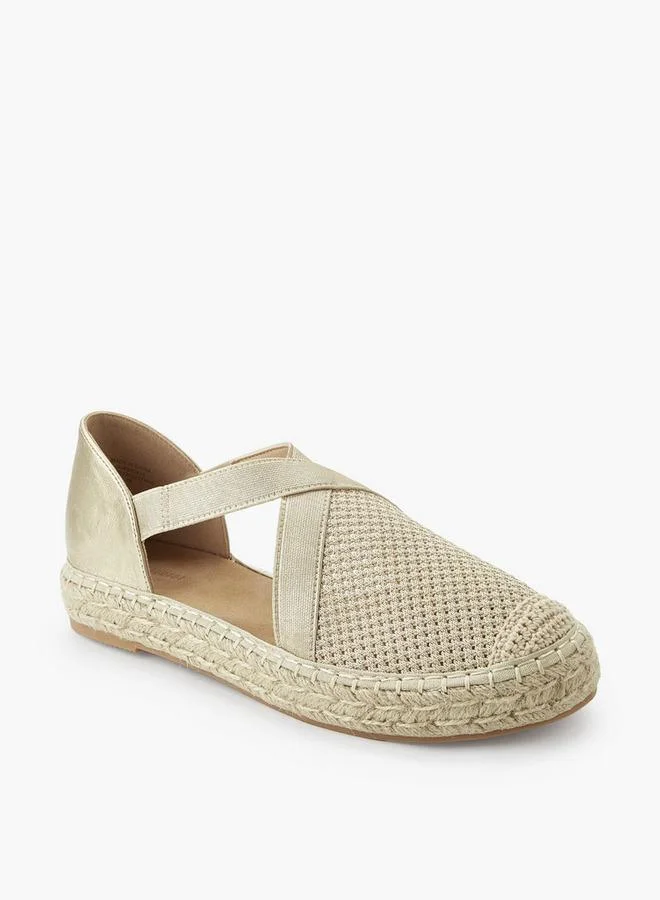 Peppermint Women Textured Espadrille Shoes