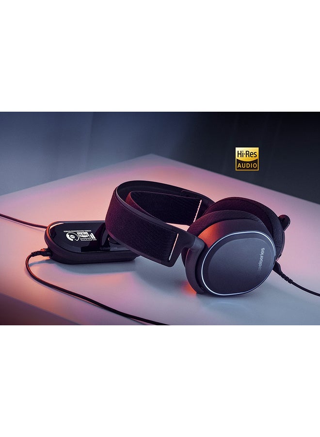 SteelSeries Arctis Pro + GameDAC Gaming Headset With Noise Cancellation Microphone - Certified Hi-Res Audio System for PS4 and PC | 61453 - Image 4