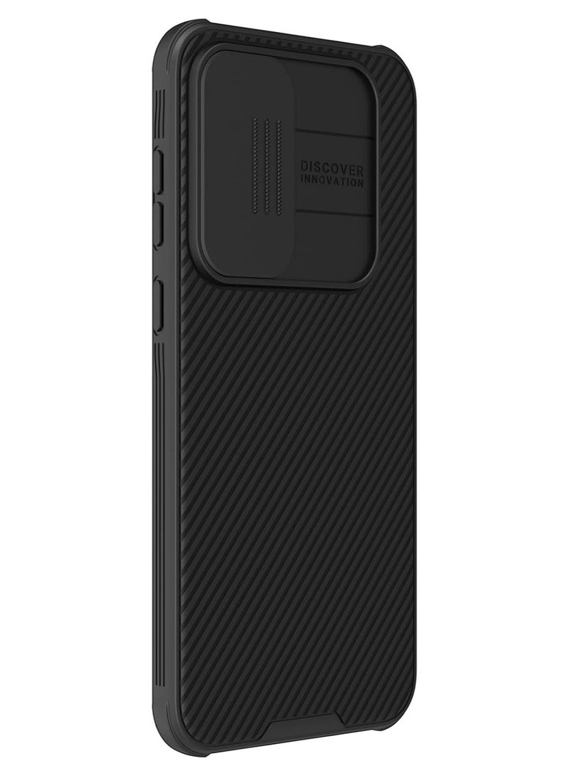 Nillkin CamShield Pro Samsung Galaxy A35 5G Case Camera Protection Slide Camera Cover Slim Thin Slim Protective Case -Black - Image 1