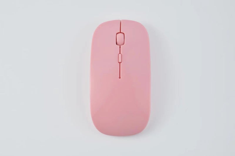2.4g thin wireless mouse wholesale ultra-thin wireless optical mouse Home Office Wireless Notebook Mouse JM-1132 Pink 