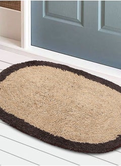 Status Contract Microfiber Soft and Super Absorbent Door Mat/Bath Mat- 38X58 CM (Beige), 38 X 58 Cm  - Image 1