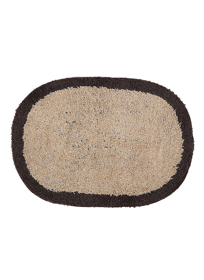 Status Contract Microfiber Soft and Super Absorbent Door Mat/Bath Mat- 38X58 CM (Beige), 38 X 58 Cm  - Image 2