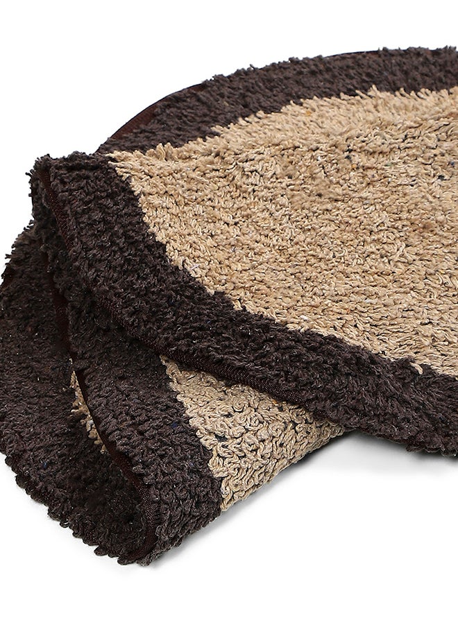 Status Contract Microfiber Soft and Super Absorbent Door Mat/Bath Mat- 38X58 CM (Beige), 38 X 58 Cm  - Image 5