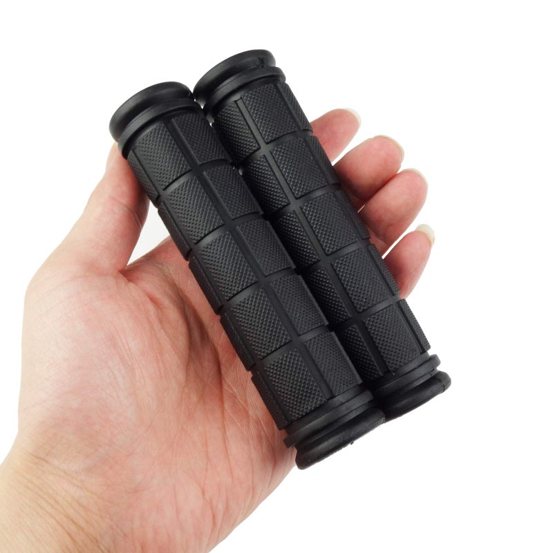Kasteco 4 Pairs Bicycle Handle Bar Grips Mushroom Grips For Bmx/Mtb/Road Mountain Bikes (Black) - Image 5