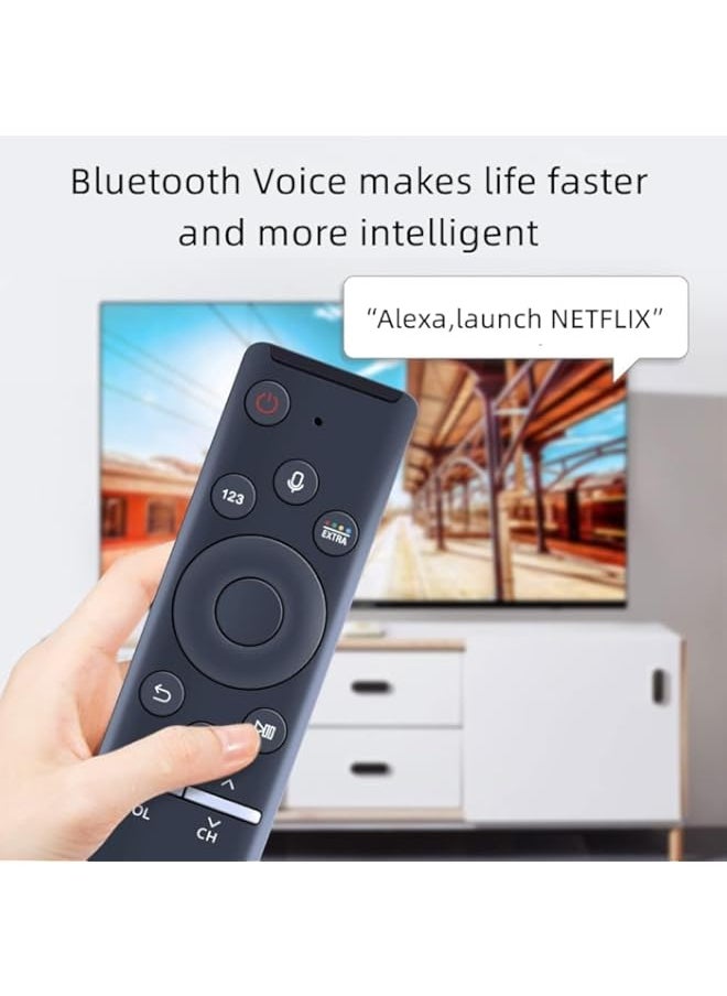 HuHa - Nuliving Remote Control (BN59-01312F) Voice Universal Replacement Remote Control fit for Sam Sung TV,with Voice Function for All Sam Sung QLED LED 4K 8K UHD HDR Smart TV - Image 1