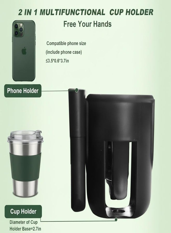 ProTraverse 2-in-1 Cup & Phone Holder for Walker - Image 3