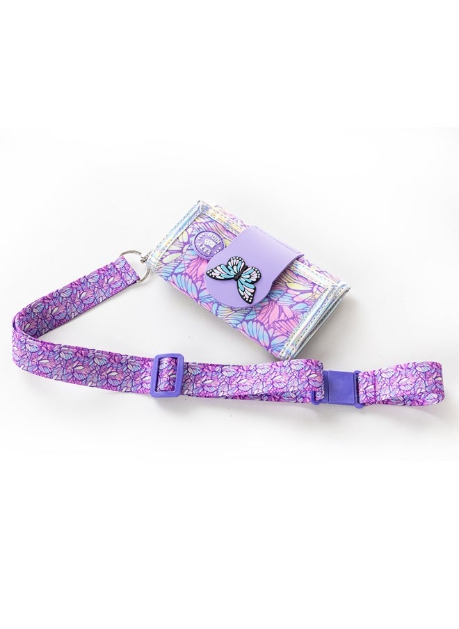 Eazy Kids Eazy Kids Wallet - Butterfly Purple  - Image 1