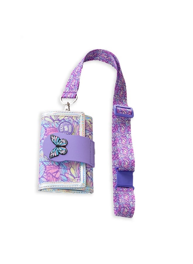 Eazy Kids Eazy Kids Wallet - Butterfly Purple  - Image 4