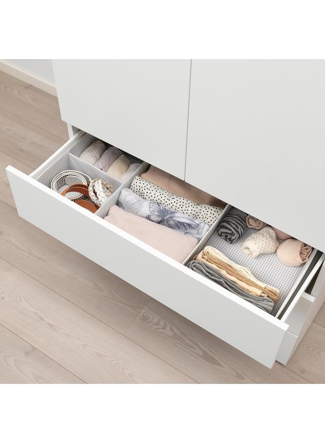 Zaboon Drawer, white/white, 80x42x20 cm - Image 4